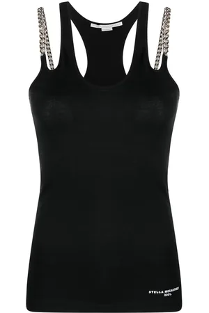 Stella McCartney Falabella-chain racerback vest top