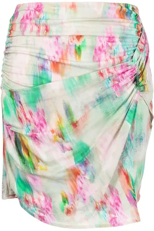 IRO Zirana twist high-waisted skirt