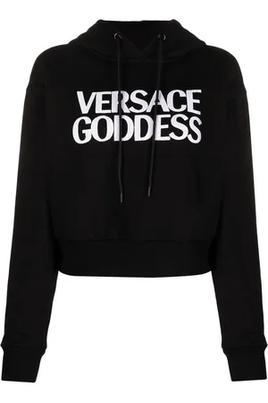 VERSACE Goddess logo hoodie