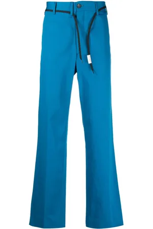 Marni Belted straight-leg trousers