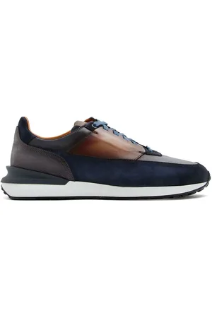 Magnanni Panelled low-top sneakers
