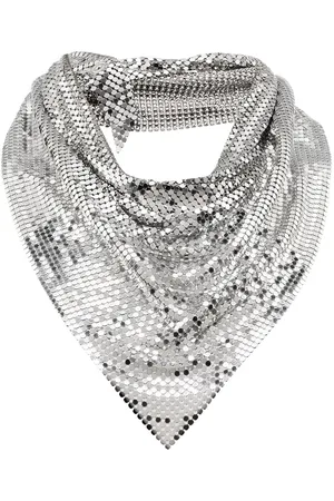 Paco rabanne Draped mesh necklace