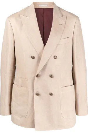 Brunello Cucinelli Double-breasted tailored blazer