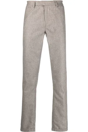 sartoria tramarossa Flannel straight-leg trousers
