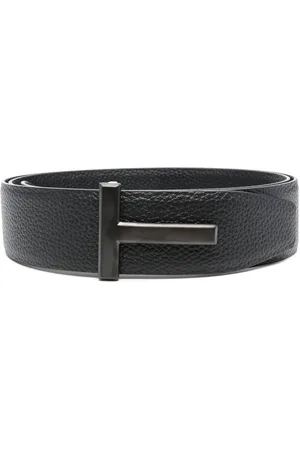 Tom Ford Logo-buckle leather belt