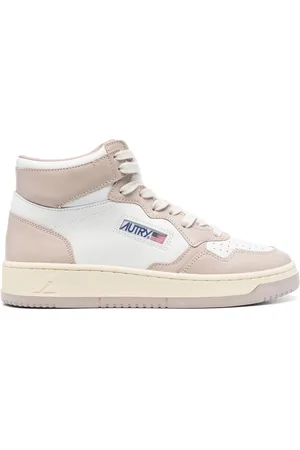 Autry Logo-patch high-top sneakers