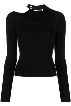 Simkhai Cut-out detail knitted top