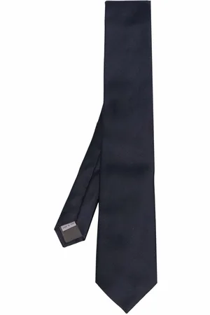 CANALI Pointed silk tie