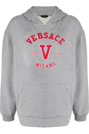 VERSACE Appliqué logo hoodie