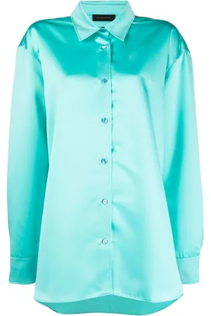 The Andamane Oversized satin shirt