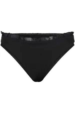 Giambattista Valli Bow-detail ruffled bikini set