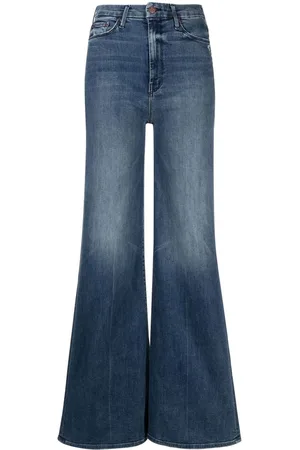Mother Roller Skimp wide-leg jeans
