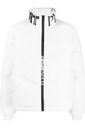 Philipp Plein Logo-print puffer jacket