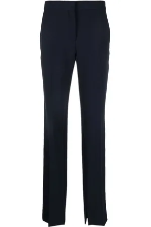 Stella McCartney Split-cuff slim-cut trousers