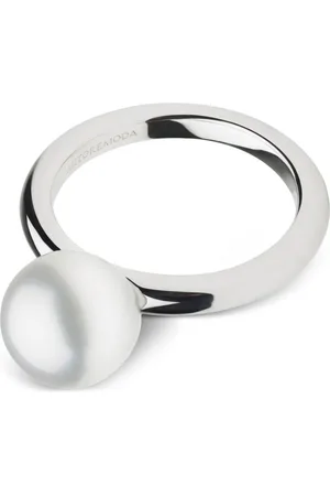 Autore 10kt white gold Gigi pearl ring