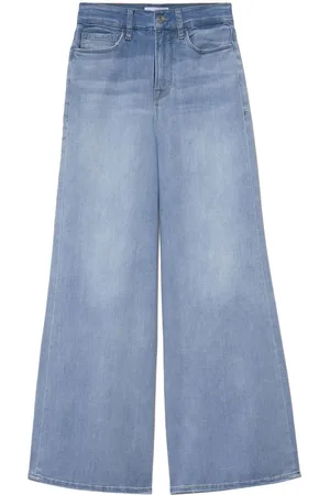 Frame Mid-rise wide-leg jeans