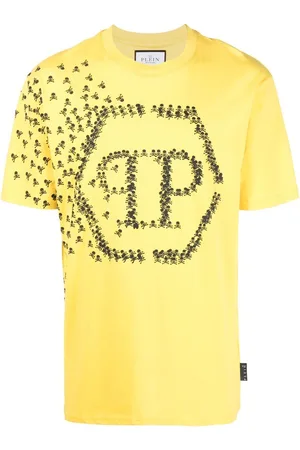 Philipp Plein Skull Bones logo-print T-shirt