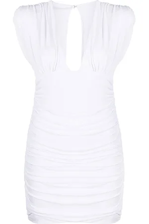 Philipp Plein Wrinkles sleeveless mini dress