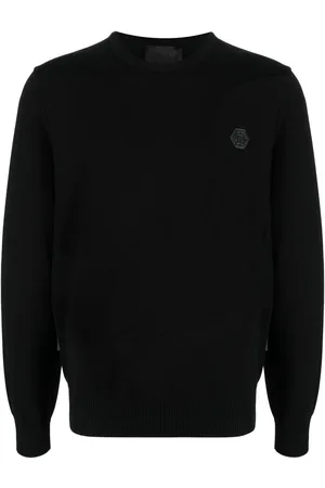 Philipp Plein Skull Bones knitted jumper