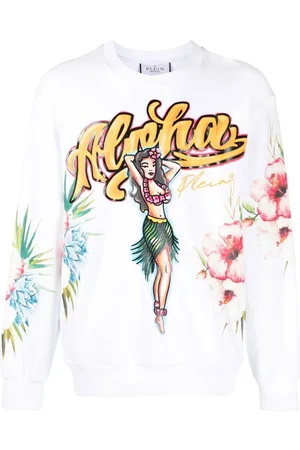 Philipp Plein Hawaii-print sweatshirt