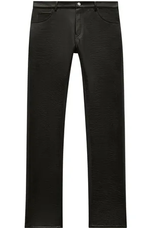 Courrèges Reedition vinyl straight trousers