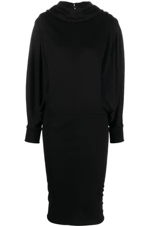 Saint Laurent Roll-neck mini dress