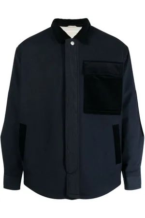 Emporio Armani Corduroy-detail shirt jacket