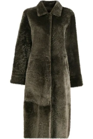 LISKA Reversible midi coat
