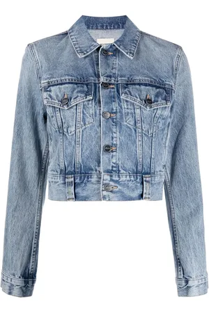 Khaite Rizzo cropped denim jacket