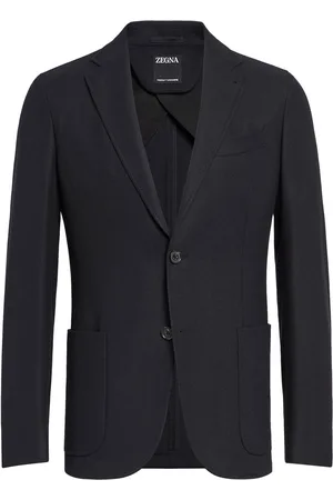 Ermenegildo Zegna Single-breasted cashmere-wool blazer