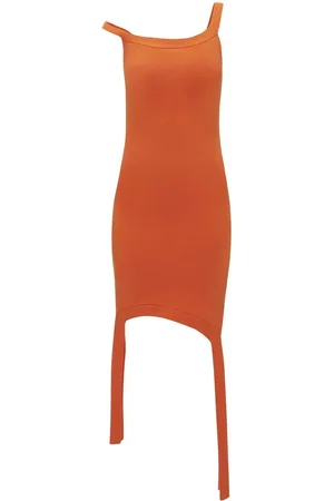 J.W.Anderson Deconstructed knitted mini dress