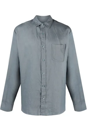 Vince Long-sleeve linen shirt