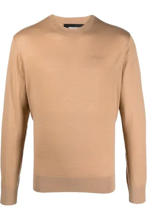 Dsquared2 Logo-print knitted jumper