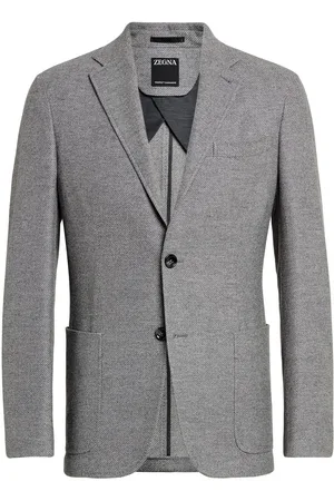 Ermenegildo Zegna Trofeo single-breasted cashmere jacket