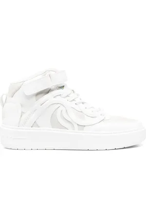Stella McCartney Logo patch faux leather sneakers
