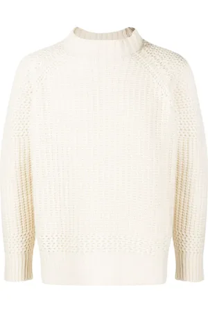 Trussardi Waffle-knit cashmere jumper