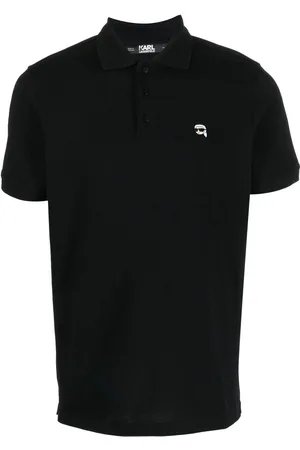 Karl Lagerfeld Ikon organic-cotton polo shirt