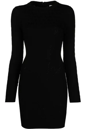 Michael Kors Monogram-jacquard mini dress