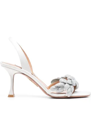Aquazzura Galactic Flower 75mm sandals