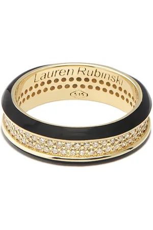 Lauren Rubinski 14kt yellow diamond ring