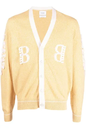 Barrie 3D-Logo V-neck cashmere cardigan