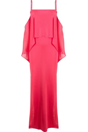Tom Ford Off-shoulder ruffle-detail dress