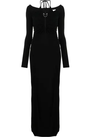 DION LEE Mobious slit gown