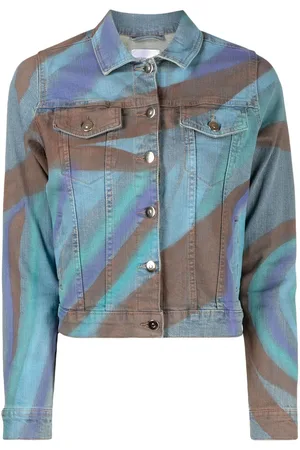 Madison.Maison Graphic-print denim jacket