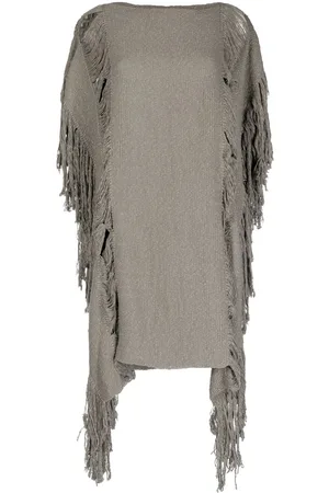 Voz Lace fringe-detail tunic