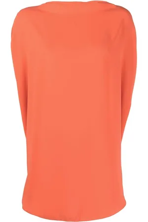 Maison Margiela Mock-neck sleeveless blouse