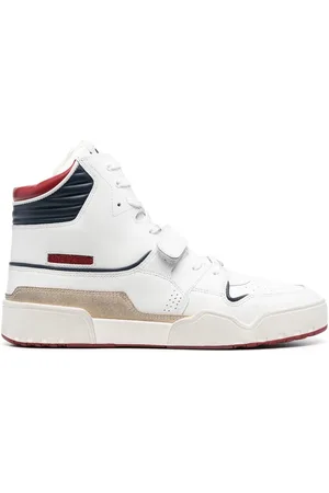 Isabel Marant Alseeh high-top leather sneakers