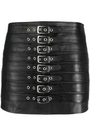 Manokhi Multiple belts mini skirt