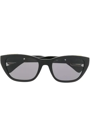 Moschino Buckle-detail cat-eye sunglasses