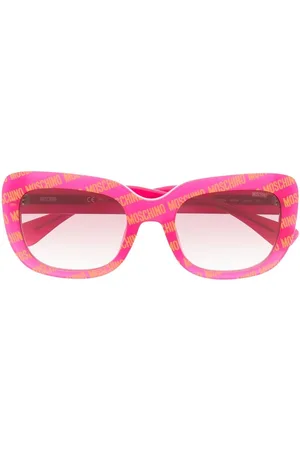 Moschino Logomania cat-eye sunglasses
